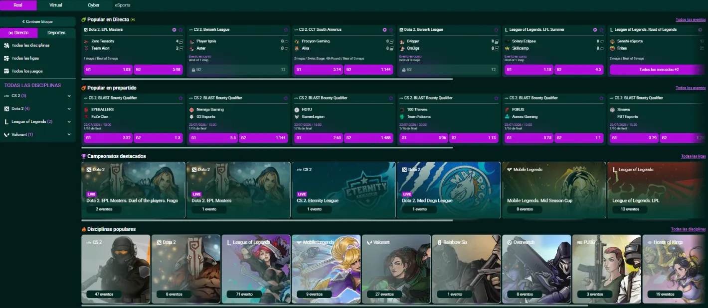 Spinbetter Casino esport